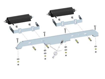 LED světlomety do masky Isuzu D-Max 17+