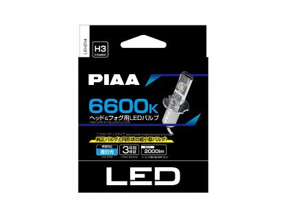 PIAA Gen4 LED náhrady autožárovek H3 6600K se zabudovaným startérem