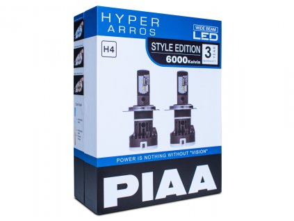4451 piaa hyper arros gen3 led nahrady autozarovek h4 6000k
