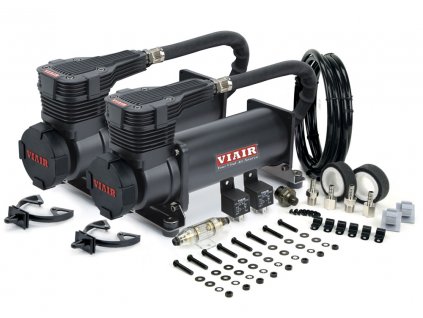 5411 dual pack baleni vzduchovych kompresoru viair 485c stealth black 100 prac cyklus pri 200 psi