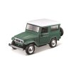 Toyota Land Cruiser FJ40 1:36 Kovový natahovací model v zelené barvě