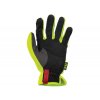 Rukavice Mechanix FastFit bezpecnostni zlute spodni
