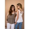 Bavlněný peplum top Jasmin