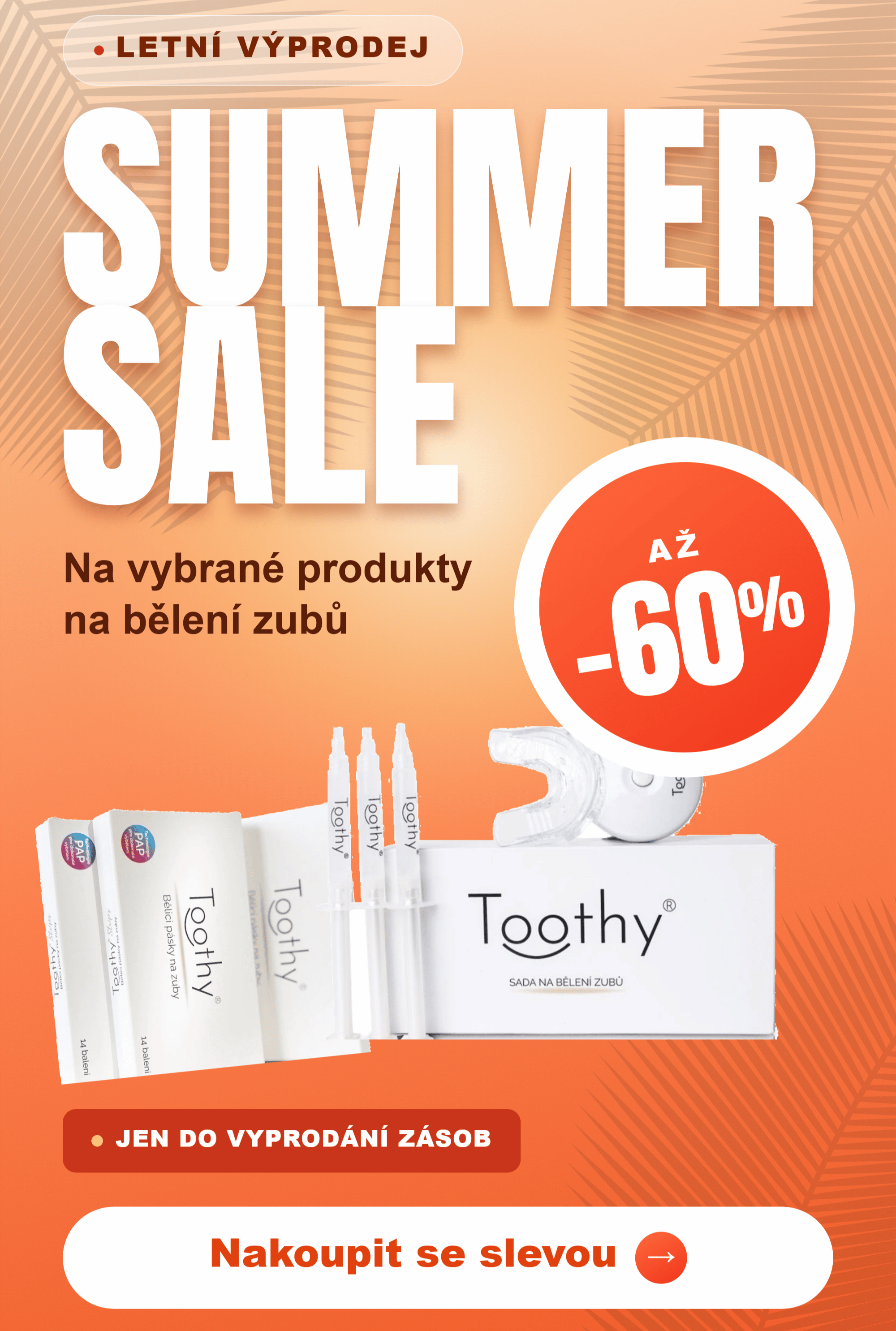 Letní výprodej skladů