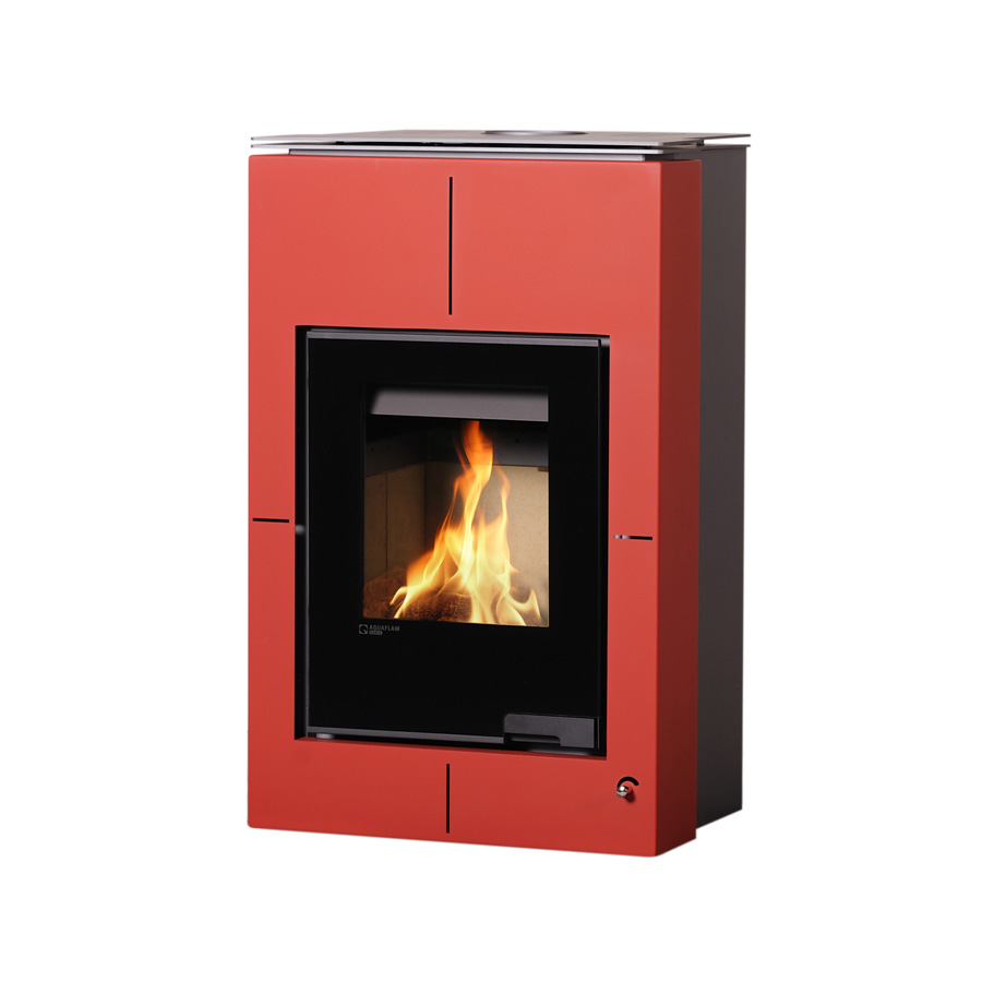 HS Flamingo AQUAFLAM VARIO ® SAPORO 11kW (teplovzdušná verze) Barva: červená