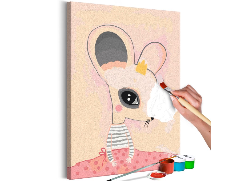 Maľovanie podľa čísiel - Ashamed Mouse