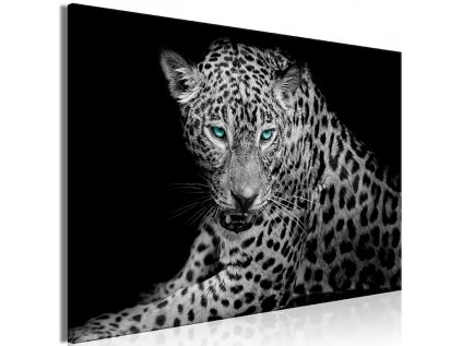 Obraz - Leopard Portrait (1 Part) Wide