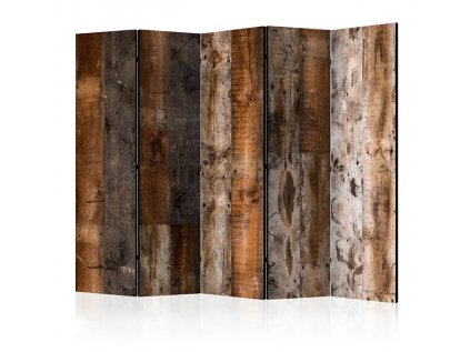 Paraván - Antique Wood II [Room Dividers]