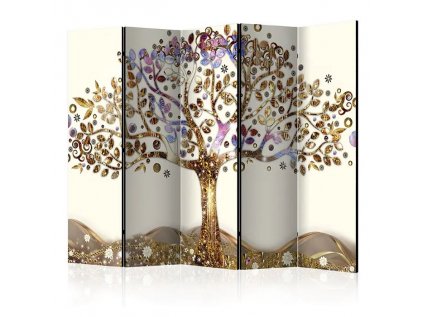 Paraván - Golden Tree II [Room Dividers]
