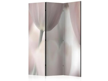 Paraván - Tulips fine art - black and white [Room Dividers]