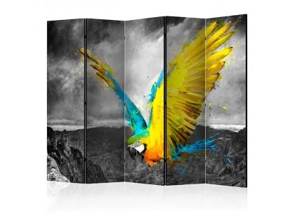 Paraván - Exotic parrot II [Room Dividers]
