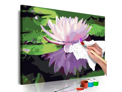 Maľovanie podľa čísiel - Water Lily
