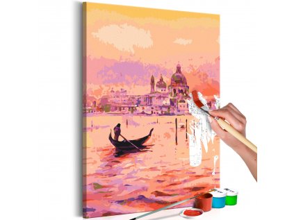Maľovanie podľa čísiel - Gondola in Venice