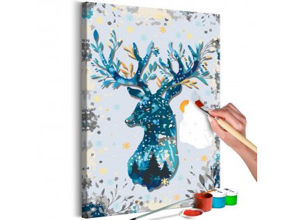 Maľovanie podľa čísiel - Nightly Deer