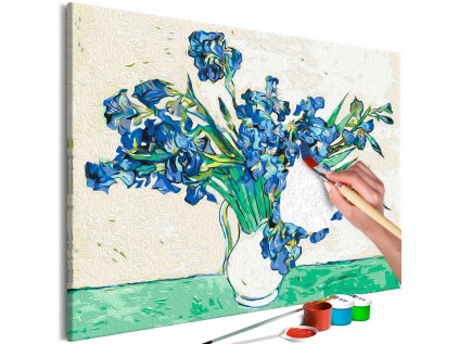 Maľovanie podľa čísiel - Van Gogh's Irises