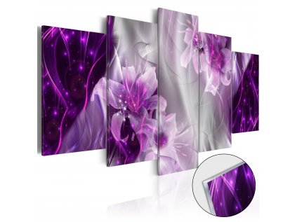 Obraz na akrylátovom skle - Purple Utopia [Glass]