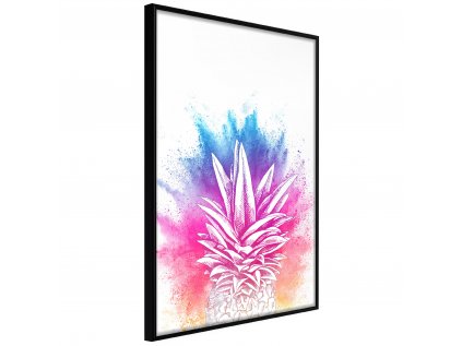 Plagát - Colourful Pineapple [Poster]