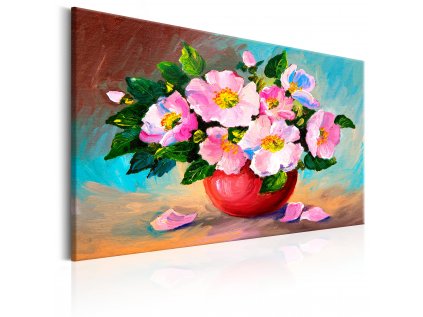 Ručne maľovaný obraz - Spring Bunch
