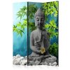 Paraván - Buddha: Beauty of Meditation [Room Dividers]