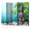 Paraván - Buddha: Beauty of Meditation II [Room Dividers]