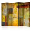 Paraván - Orange Hue of Art Expression II [Room Dividers]