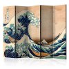 Paraván - Hokusai: The Great Wave off Kanagawa (Reproduction) II [Room Dividers]