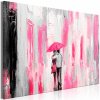 Obraz - Umbrella in Love (1 Part) Wide Pink