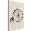 Obraz - Vintage Bicycle (1 Part) Vertical