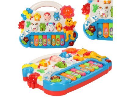 Pianinko organki dla dzieci odglosy zwierzat 142776
