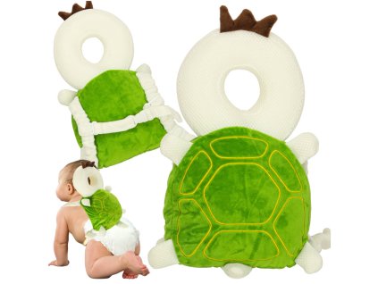 Ochrona glowy poduszka do nauki chodzenia plecak bezpieczenstwa przed upadkiem zolw 172051