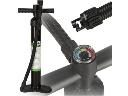 Pompka do deski SUP reczna jednokierunkowa wysokocisnieniowa 165437