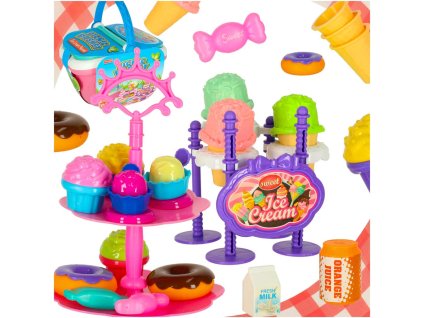 Kosz piknikowy koszyk lodziarnia desery jedzenie prowiant przekaski na piknik 168837