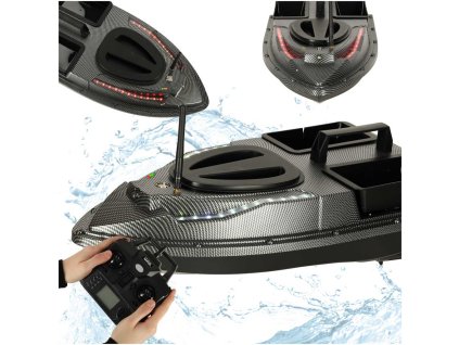 Lodka zanetowa zdalnie sterowana lodz GPS Flytec V900 5 4 km h 1 5 kg 164540