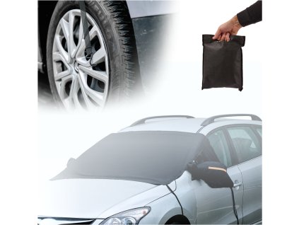 Mata oslona na szybe antyszronowa przeciwsloneczna samochodowa magnetyczna 162948