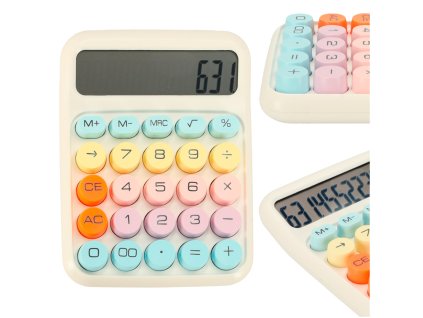 Kalkulator biurowy okragle przyciski 163519