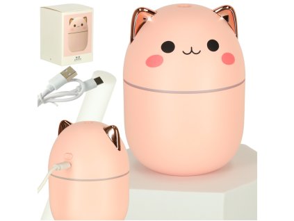 Nawilzacz powietrza dyfuzor do olejkow kotek rozowy 162027