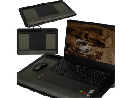 Stolik pod laptopa podstawka czarny 161010