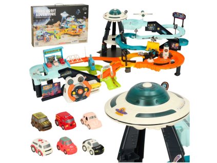 Kosmiczny tor samochodowy wielopoziomowy kierownica 159753