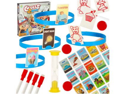 Kim jestem Zgadnij Rysowanie Gra rodzinna towarzyska dla dzieci 161146