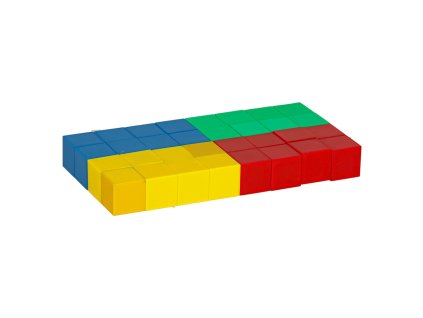 Klocki magnetyczne szescienne 32 el 161269