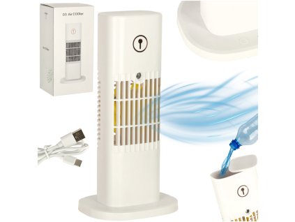 Klimatyzator klimator przenosny wentylator nawilzacz bialy 170121