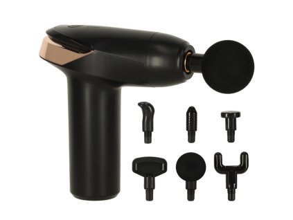 Pistolet do masazu masazer do plecow ciala mini LED 6w1 161062