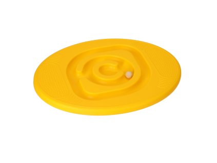 Rownowaznia do balansowania deska z labiryntem dla dzieci zolta 158591