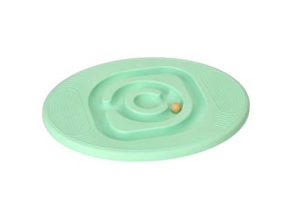 Rownowaznia do balansowania deska z labiryntem dla dzieci mietowa 158630