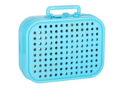 Klocki konstrukcyjne ukladanka w walizce kreatywna mozaika wkretarka pojazdy 154117