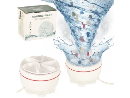 Pralka mini turystyczna przenosna wolnostojaca 5L USB 178389