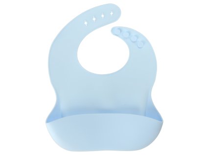 Naczynia silikonowe dla dzieci zestaw 4 elementow mis niebieski 159904