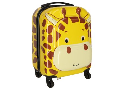 Walizka podrozna dla dzieci bagaz podreczny na kolkach zyrafa 149998