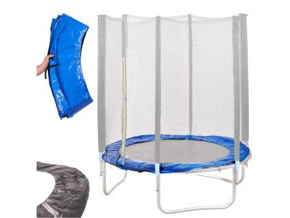 Oslona na sprezyny do trampoliny ochraniacz mata zabezpieczajaca kolnierz piankowy do trampoliny 183cm 6ft 153792