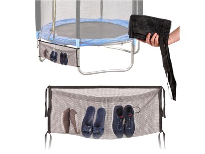 Torba siatka dolna do trampoliny organizer na buty klucze telefonersalna 110cm 153799